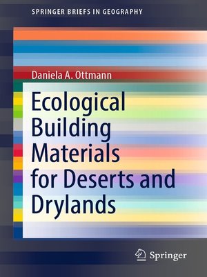 cover image of Ecological Building Materials for Deserts and Drylands